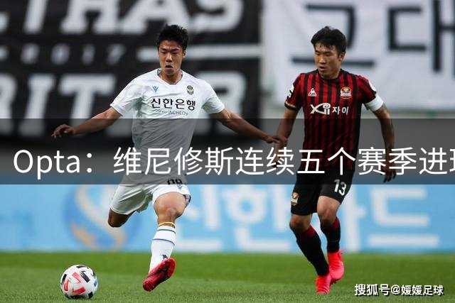 Opta：维尼修斯连续五个赛季进球+助攻均达30+
